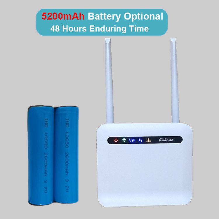 CP9-12B 4G Modem External Antennas Mobile Wireless Hotspot Portable 3g 4g CPE Wifi Router With Inbuilt Batteries